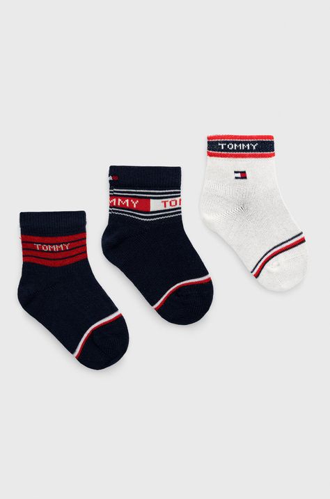 Дитячі шкарпетки Tommy Hilfiger (3-pack)