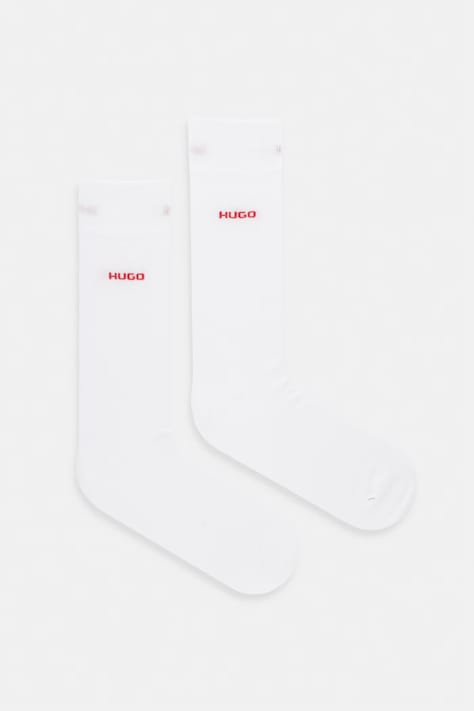 HUGO čarape dvojno pakiranje bijele