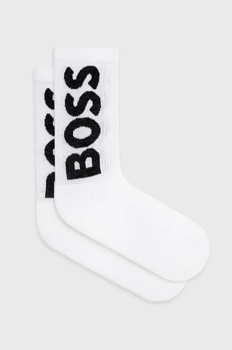 Ponožky BOSS pánske,biela farba,50467748