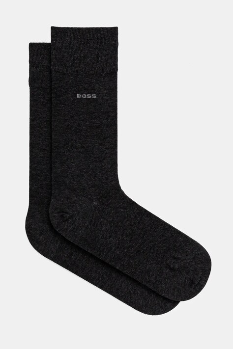 Čarape BOSS za muškarce, boja: siva, 50469843