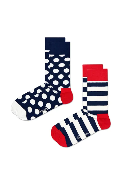 Nogavice Happy Socks 2-pack moške