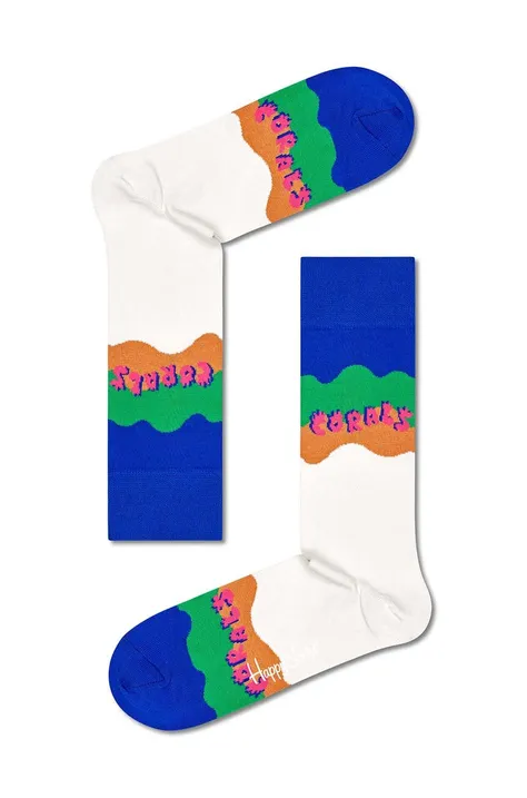 Happy Socks zokni x WWF férfi