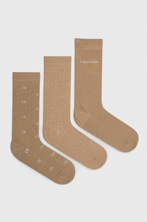 Чорапи Calvin Klein (3 чифта)