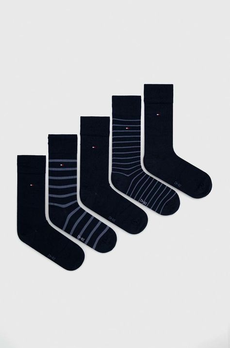 Чорапи Tommy Hilfiger (5 чифта)