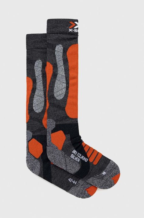 Ски чорапи X-Socks Ski Touring Silver 4.0