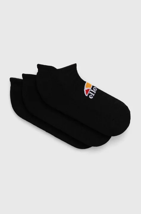 Ponožky Ellesse 3-pak čierna farba