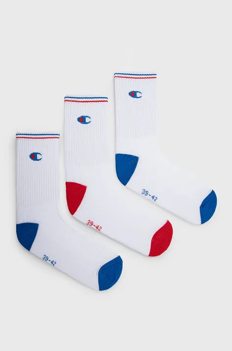 Чорапи Champion (3 чифта) в бяло