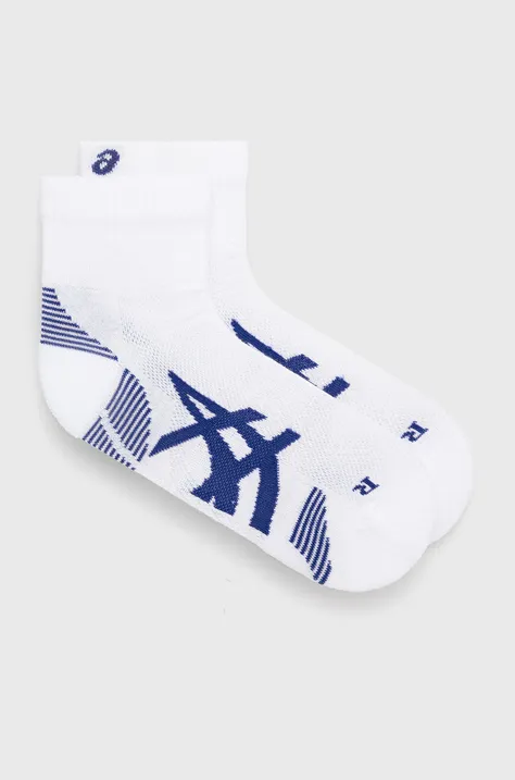 Ponožky Asics (2-pak) biela farba