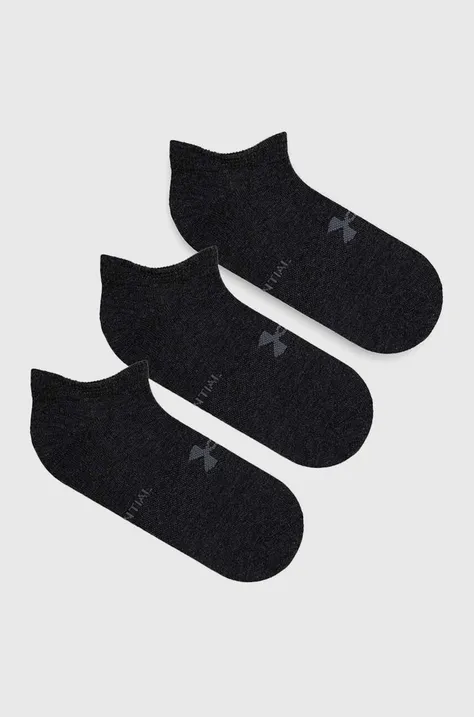 Čarape Under Armour boja: siva