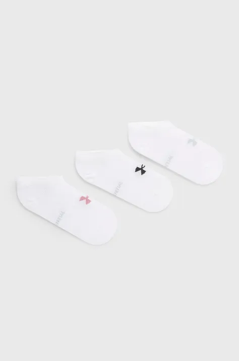 Чорапи Under Armour в бяло