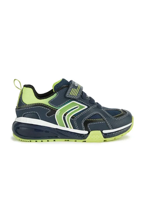 Παιδικά αθλητικά παπούτσια Geox χρώμα: ναυτικό μπλε
