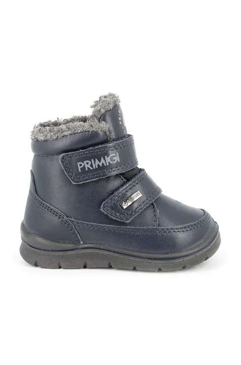 Παιδικές χειμερινές μπότες Primigi χρώμα: ναυτικό μπλε