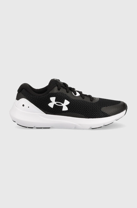 Detské tenisky Under Armour čierna farba