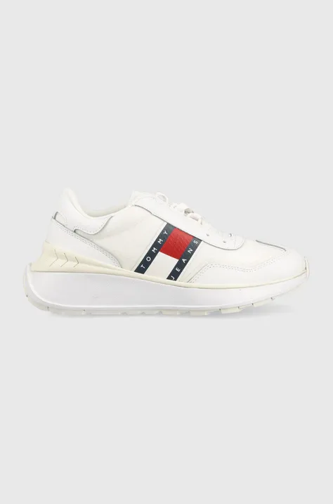 Tommy Jeans sneakersy Fashion Retro Run kolor biały