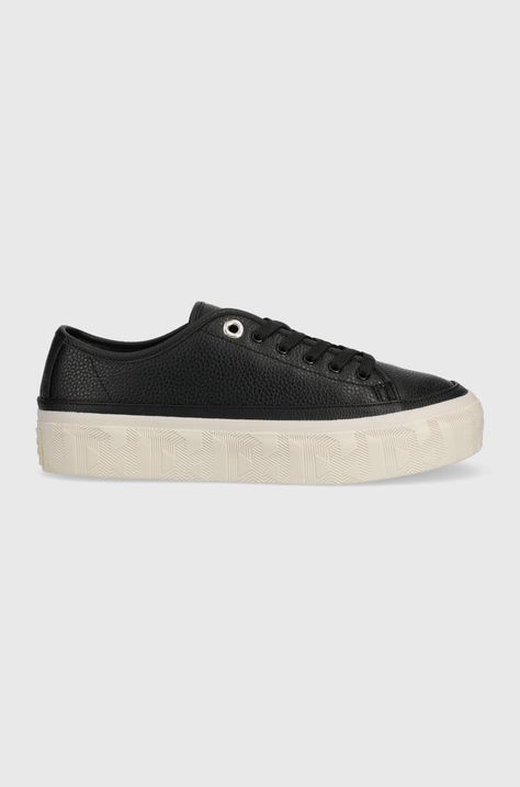 Kožené sneakers boty Tommy Hilfiger Essential Th Leather