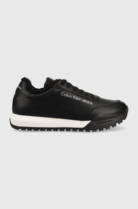 Calvin Klein Jeans sneakers din piele Toothy Runner Laceup
