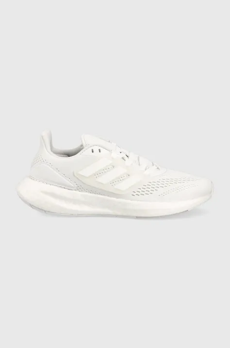 Tekaški čevlji adidas Performance Pureboost 22 bela barva