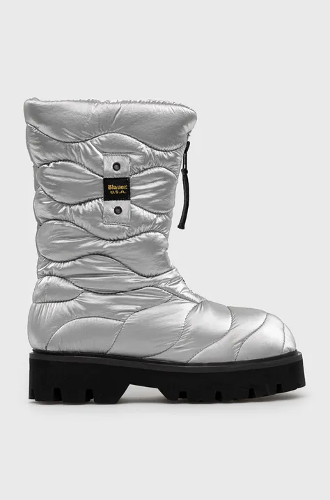 Čizme za snijeg Blauer Elsie, boja: srebrna