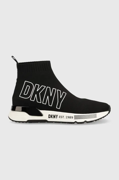 Αθλητικά DKNY Nona χρώμα: μαύρο