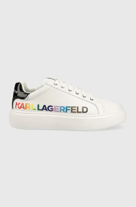 Karl Lagerfeld sneakersy MAXI KUP KL62226 kolor biały