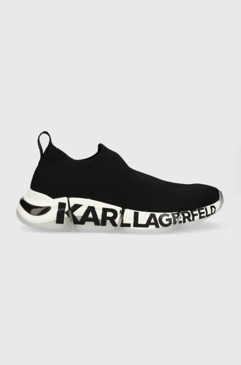 Karl Lagerfeld sportcipő QUADRA fekete, KL63213