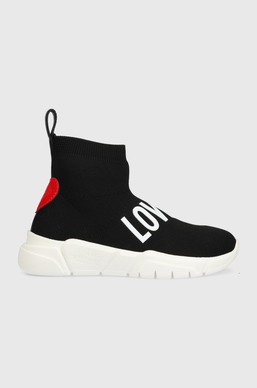 Love Moschino sneakersy kolor czarny