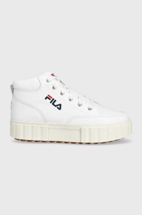 Fila sneakers Sandblast culoarea alb