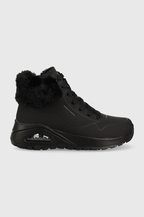 Αθλητικά Skechers Uno Rugged-fall Ai χρώμα: μαύρο