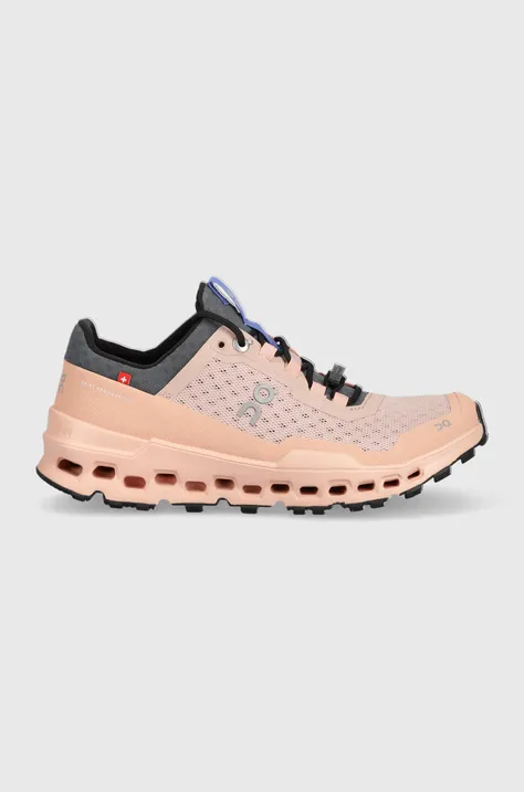 On-running running shoes Cloudultra pink color