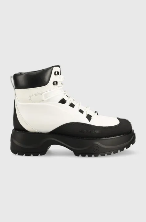 Παπούτσια MICHAEL Michael Kors Dupree χρώμα: άσπρο
