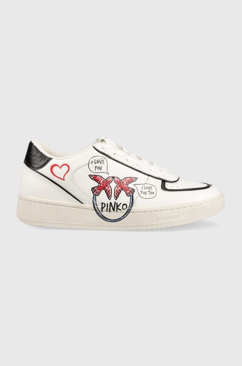 Pinko sneakers din piele Rodano Basket
