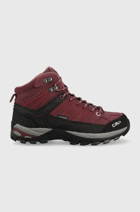 CMP buty Rigel Mid Waterproof damskie kolor fioletowy