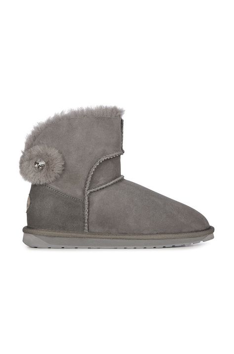 Cipele za snijeg od brušene kože Emu Australia Collingrove Crystal