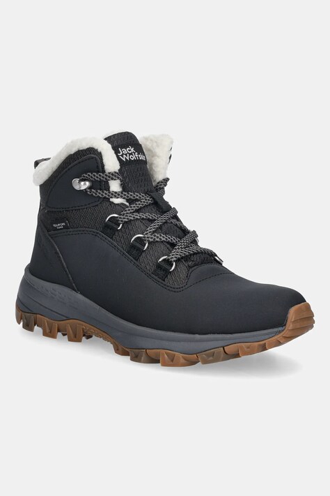Jack Wolfskin buty Everquest Texapore Mid damskie kolor szary ocieplone