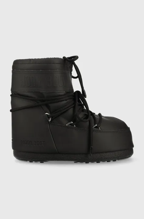 Moon Boot snow boots Icon Low Rubber black color