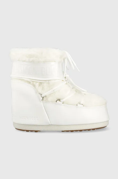 Зимові чоботи Moon Boot Icon Low Faux Fur колір білий