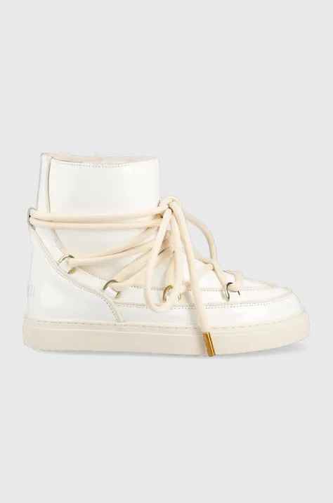 Kožne cipele za snijeg Inuikii Naplack boja: bijela