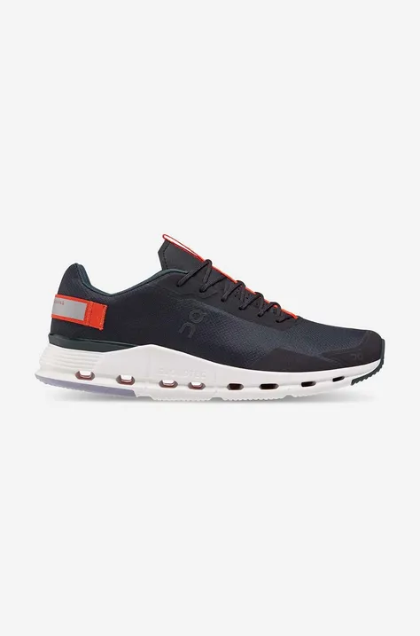 Sneakers boty On-running Cloudnova Form 2698479 BLACK/FLAME černá barva