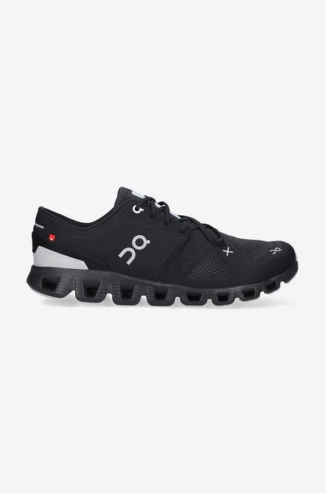 Sneakers boty On-running Cloud X 3 6098696 BLACK černá barva