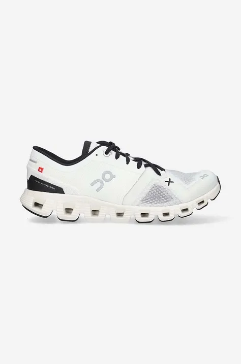 Sneakers boty On-running Cloud X 3 bílá barva, 6098697-WHITE/BLAC