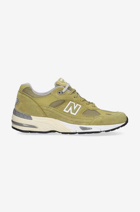 New Balance sneakers W991GGW green color