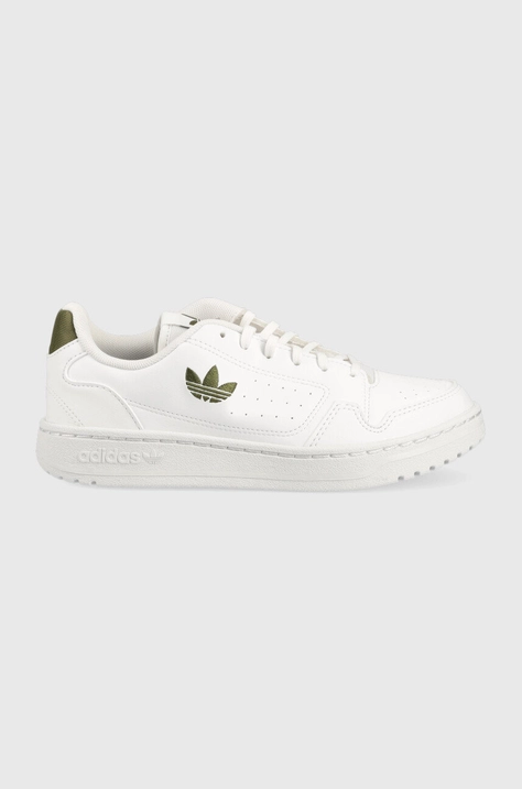 adidas Originals sneakers pentru copii culoarea alb