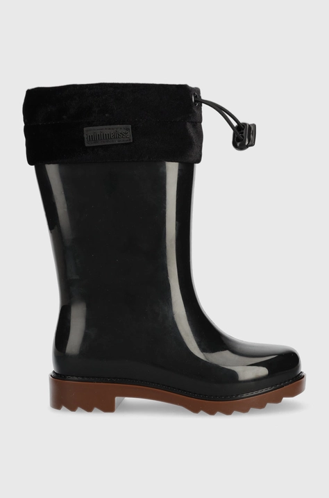 Melissa cizme copii Rain Boot Iii Inf culoarea negru