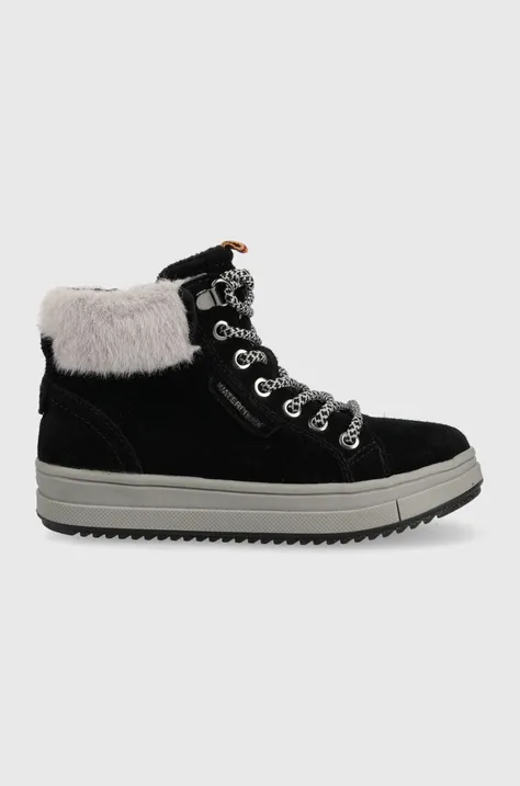Παιδικές χειμερινές μπότες Geox Rebecca χρώμα: μαύρο