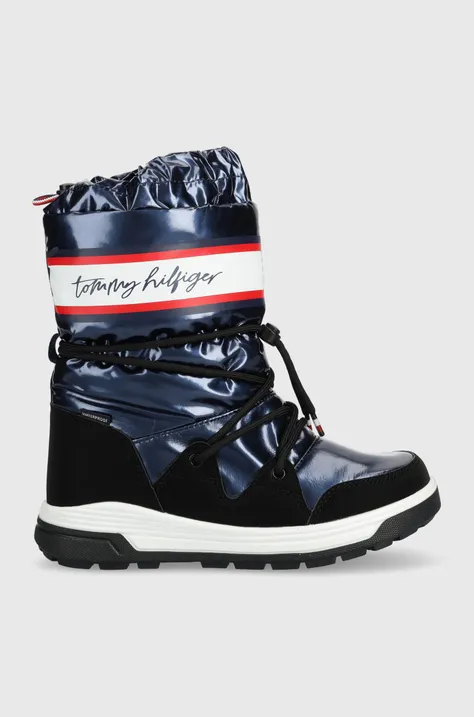Dječje cipele za snijeg Tommy Hilfiger boja: tamno plava