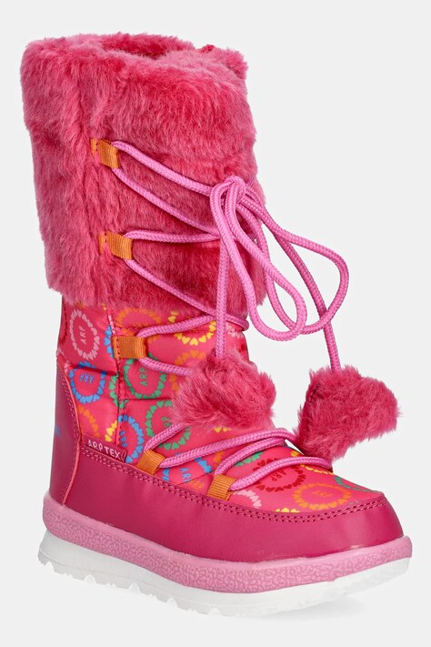 Παιδικές μπότες χιονιού Agatha Ruiz de la Prada χρώμα: ροζ