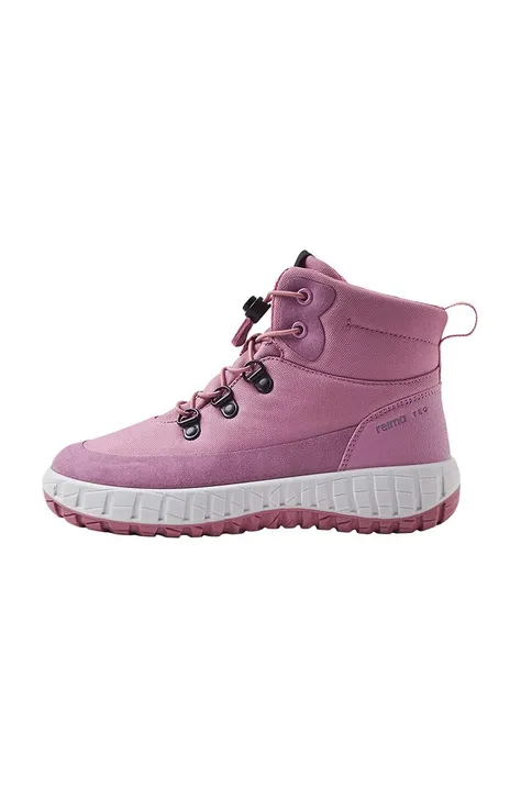 Дитячі зимові черевики Reima колір рожевий