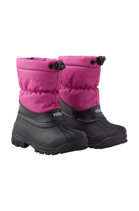 Παιδικές μπότες χιονιού Reima χρώμα: ροζ