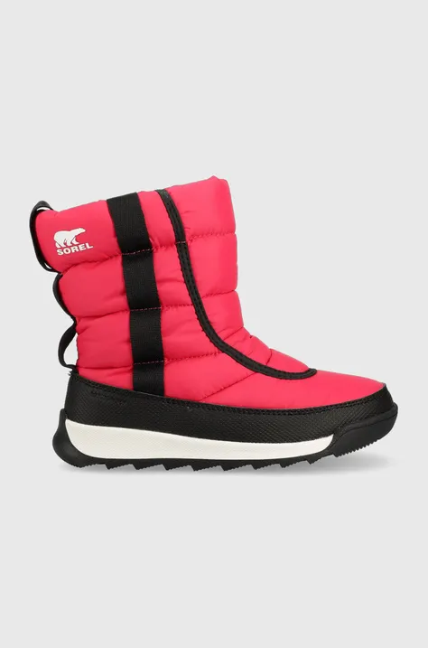 Παιδικές μπότες χιονιού Sorel χρώμα: ροζ
