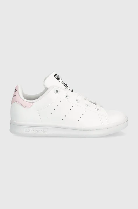 Adidas Originals sneakers pentru copii culoarea alb